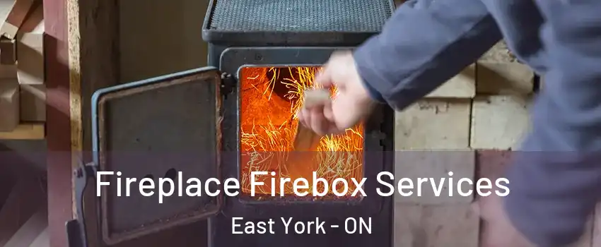  Fireplace Firebox Services East York - ON