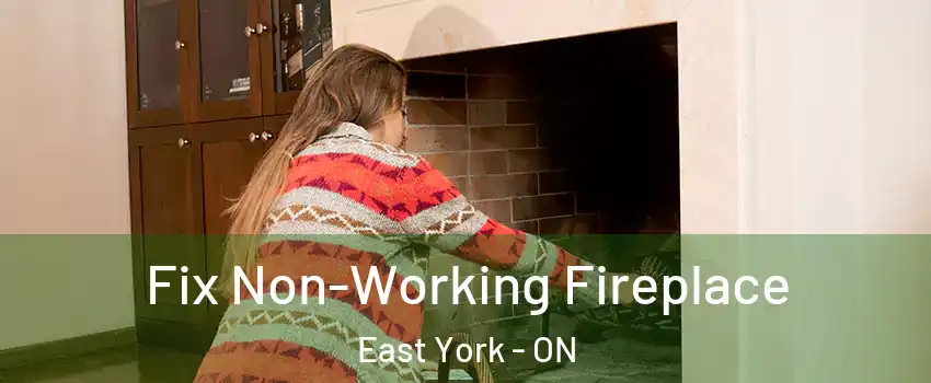  Fix Non-Working Fireplace East York - ON
