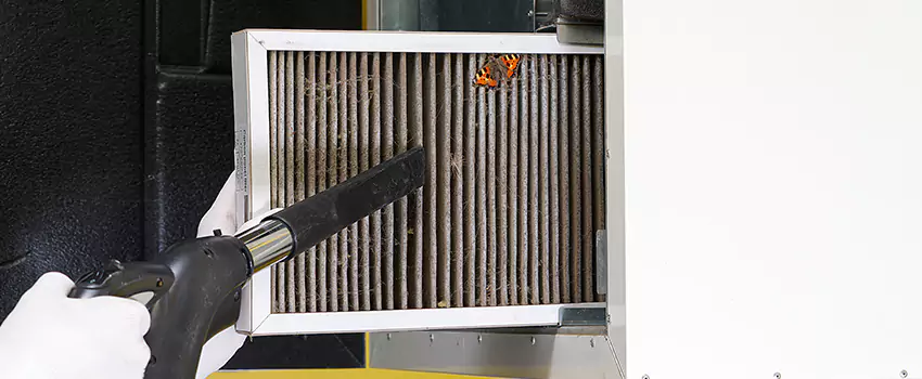 Clogged Air Duct Cleaning Process in East York, ON