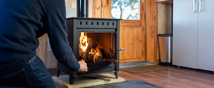 Open Hearth Wood Fireplace Installation in East York, ON