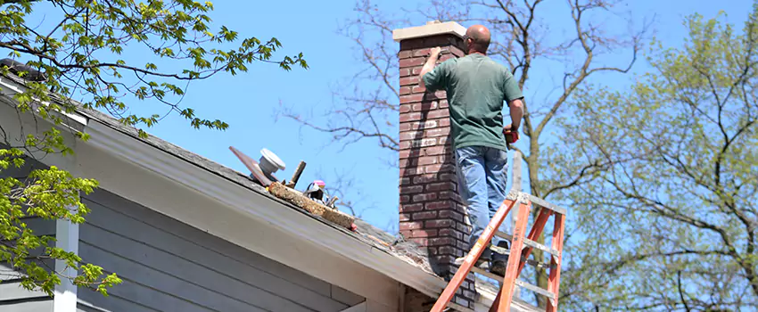 Vinyl and PVC Chimney Flashing Installation in East York, ON