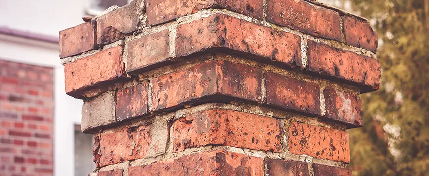 Cracked Chimney Bricks Repair Cost in East York, Ontario