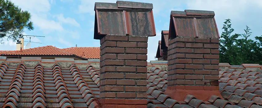 Chimney Maintenance for Cracked Tiles in East York, Ontario